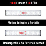 Bell + Howell Rechargeabe Lightbar Portable LED Lights - Black-080313085130-LR-352811-4-LR eShop