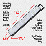 Bell + Howell Rechargeabe Lightbar Portable LED Lights - Black-080313085130-LR-352811-5-LR eShop