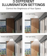 Bell + Howell Socket Air LED Color Changing Fan Light - White-080313023088-LR-357272-7-LR eShop