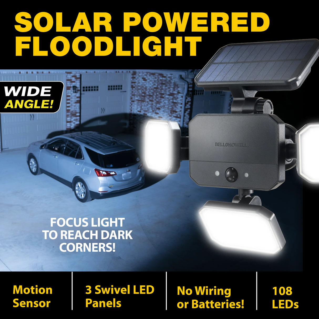 Bell + Howell Solar Powered Bionic Floodlight-080313078972-LR-346039-3-LR eShop