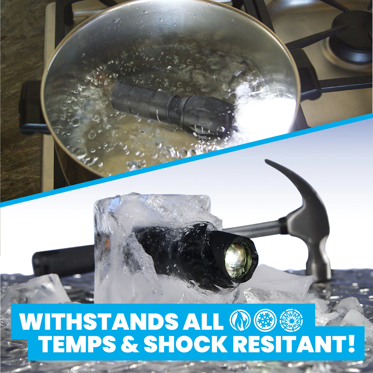 Bell + Howell TacLight High Performance Flashlight, 3 count-080313070006-LR-340931-10-LR eShop