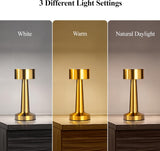 Bell + Howell The Chelsea Gold Modern LED Table Lamp - Gold-080313029028-LR-357277-7-LR eShop