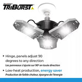 Bell + Howell TriBurst Multi-Directional LED 3 Panel Ceiling Light, 4000 Lumens-080313070907-LR-336943-5-LR eShop