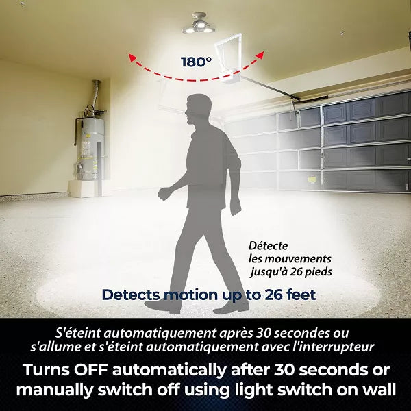 Bell + Howell TriBurst Multi-Directional LED 3 Panel Ceiling Light, 4000 Lumens-080313070907-LR-336943-6-LR eShop