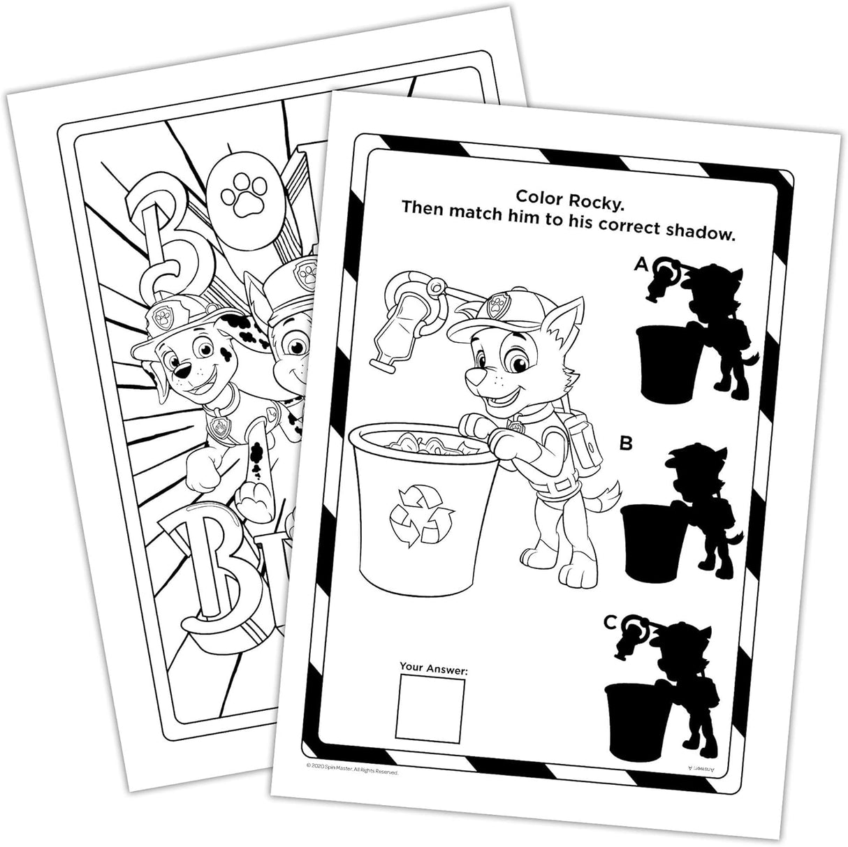 Bendon Imagine Ink Magic Ink Coloring Book - Paw Patrol-805219387092-LR-329555-3-LR eShop