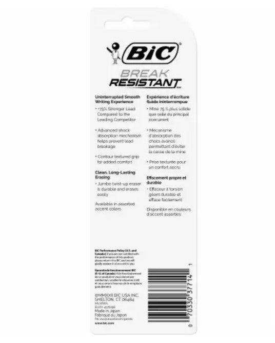 BiC Break Resistant Mechanical Pencil-070330377141-LR-349272-3-LR eShop