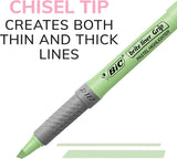 BiC Brite Liner Grip Pocket Highlighter - Assorted Pastels, 6 count-070330364110-LR-336912-4-LR eShop