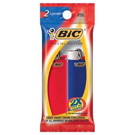 BiC Classic Pocket Lighter - Assorted, 2 count-070330602687-LR-171295-1-LR eShop