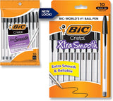 BiC Cristal Xtra Smooth Ballpoint Pen - Black, 10 count-070330682719-LR-41624-3-LR eShop