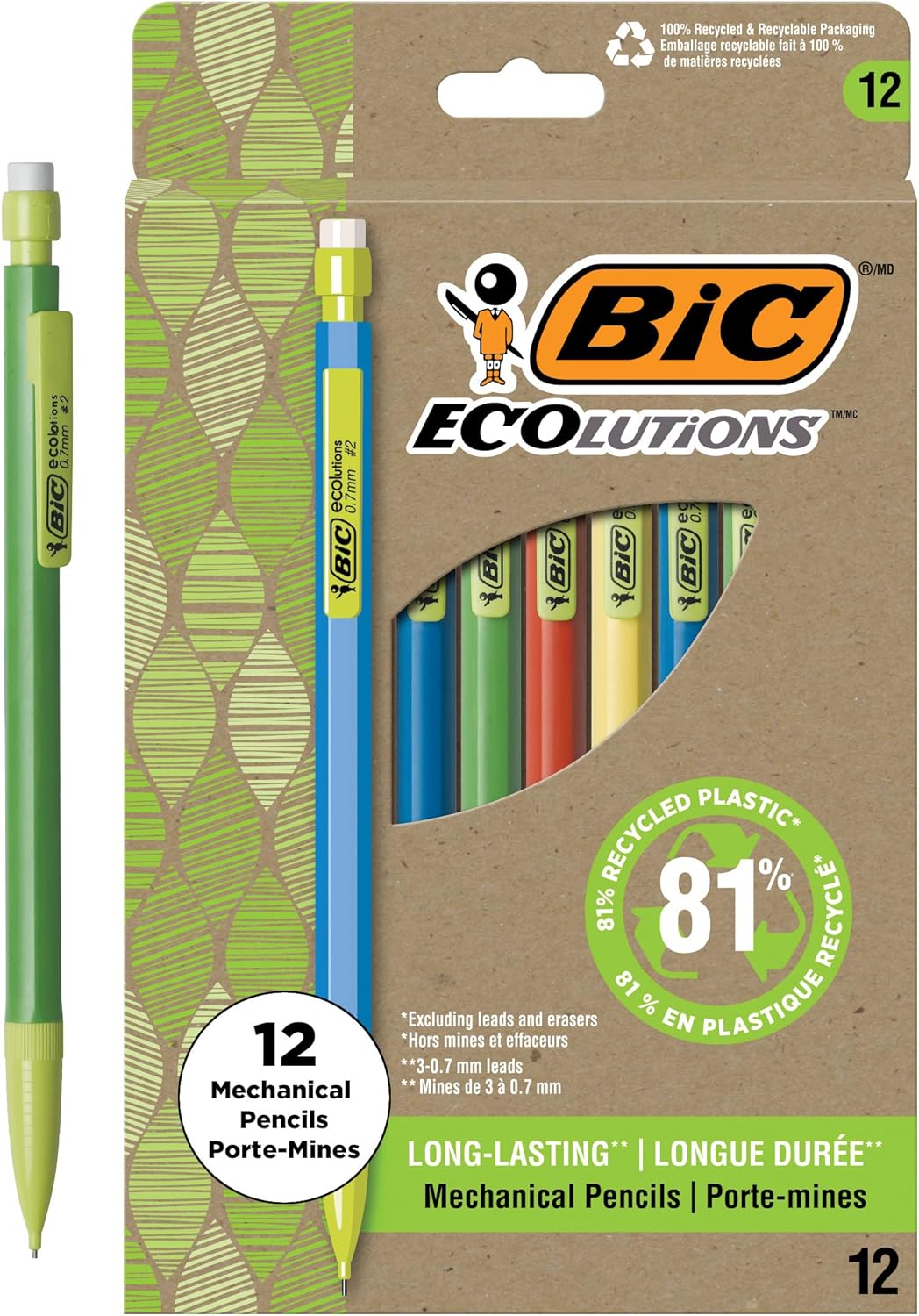 BiC ECO-lutions Mechanical Pencils, 12 count-070330437357-LR-346417-1-LR eShop