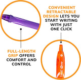 BiC Ge-locity Quick Dry Retractable Pens - Assorted, 8 count-070330355651-LR-340224-10-LR eShop