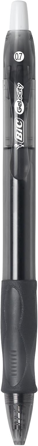 BiC Gel-ocity Retractable Pen - Black, 2 count-070330314399-LR-179752-2-LR eShop