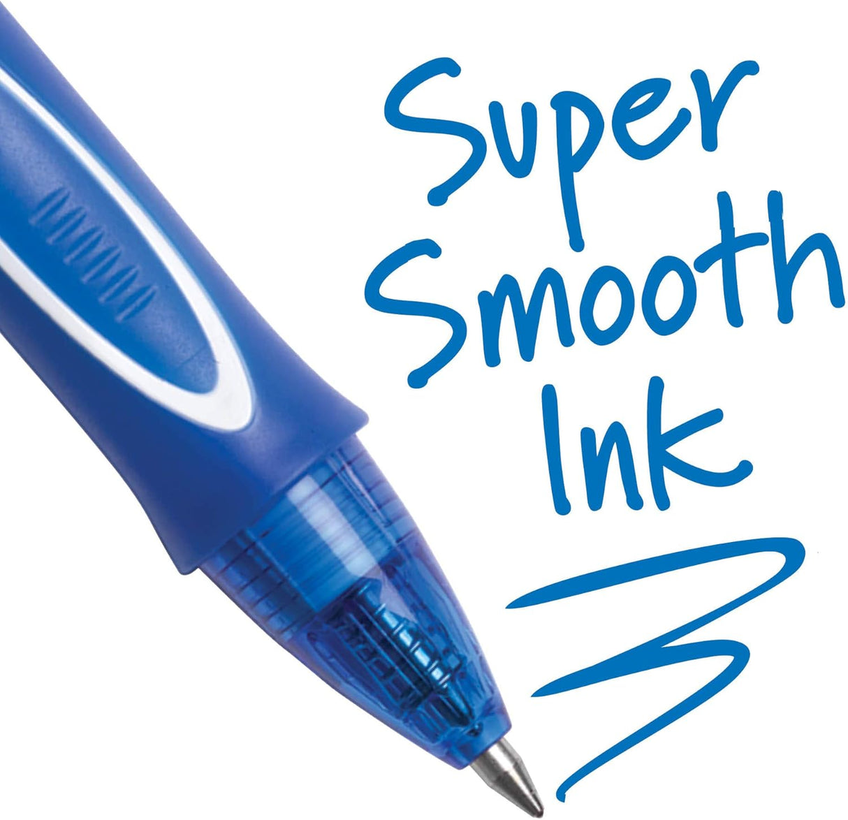 BiC Gel-ocity Retractable Pen - Blue, 2 count-070330355675-LR-342540-2-LR eShop