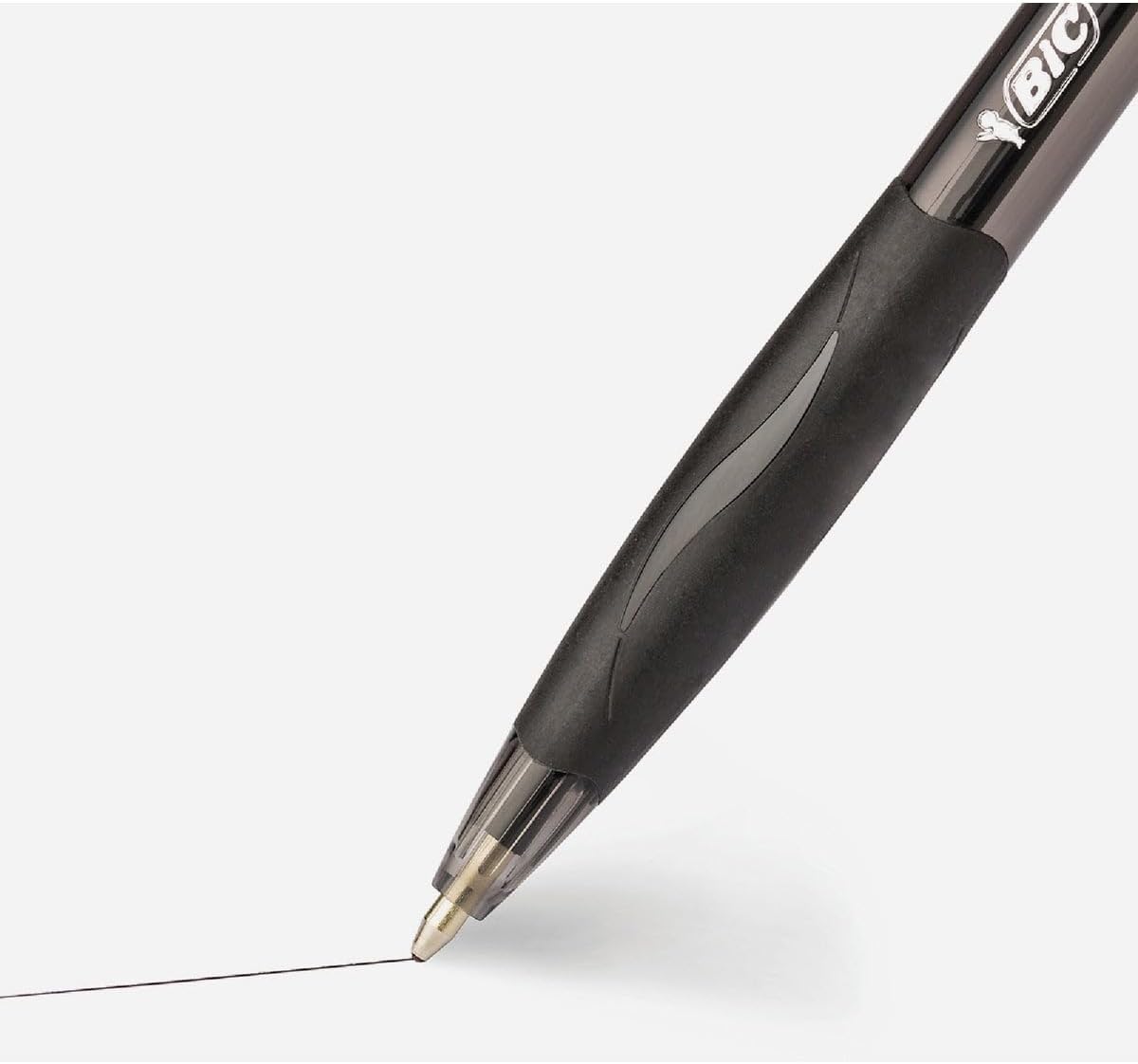 BiC Glide Retractable Ballpoint Pen - Black, 2 pack-070330143678-LR-144731-2-LR eShop
