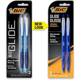 BiC Glide Retractable Ballpoint Pen - Blue, 2 pack-070330143661-LR-135773-4-LR eShop