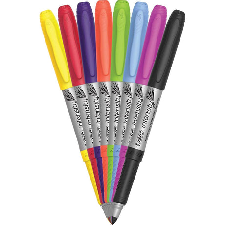 BiC Intensity Fine Point Permanent Markers - Assorted, 8 count-070330326163-LR-179755-2-LR eShop
