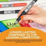 BiC Intensity Fine Point Permanent Markers - Assorted, 8 count-070330326163-LR-179755-5-LR eShop