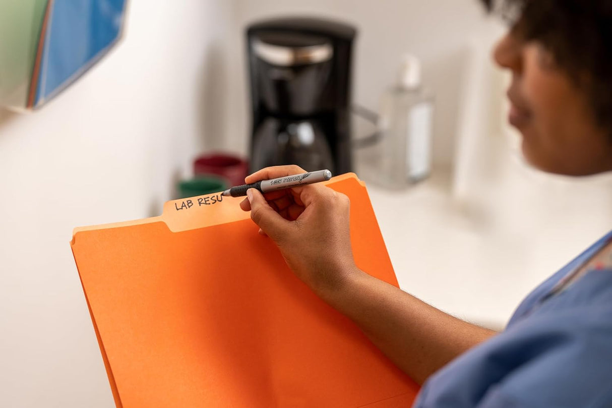 BiC Intensity Fine Point Permanent Markers - Assorted, 8 count-070330326163-LR-179755-8-LR eShop