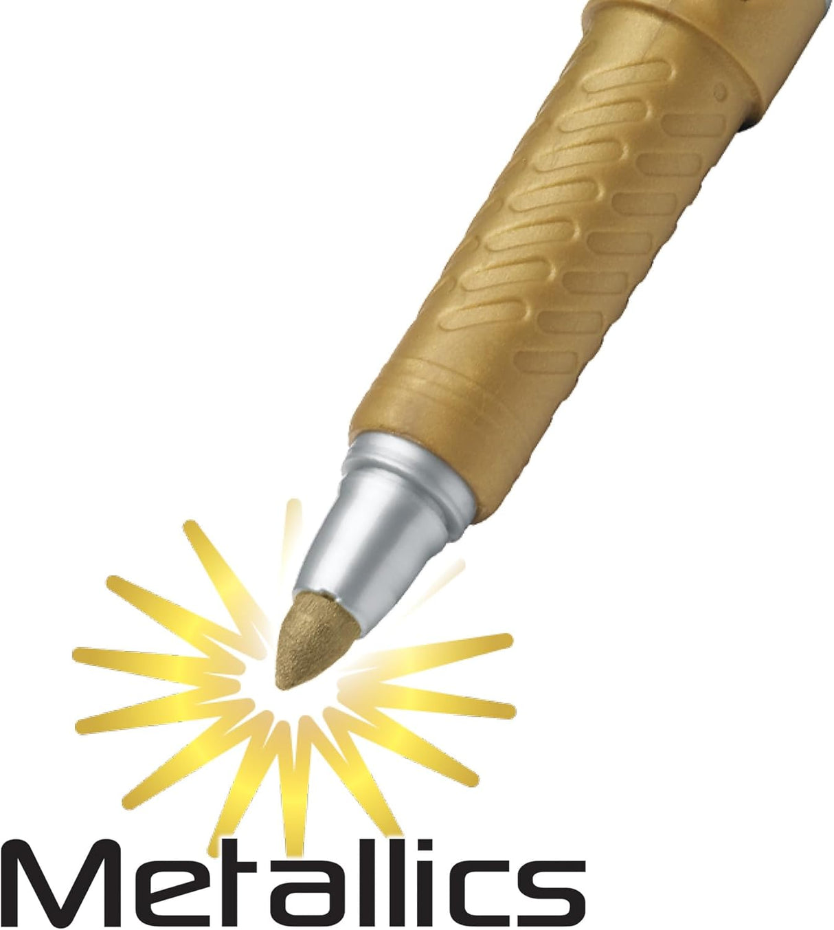 BiC Intensity Fine Point Permanent Markers - Assorted Metallics, 8 count-070330348578-LR-349274-3-LR eShop