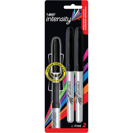 BiC Intensity Fine Point Permanent Markers - Black, 2 count-070330315273-LR-185425-1-LR eShop