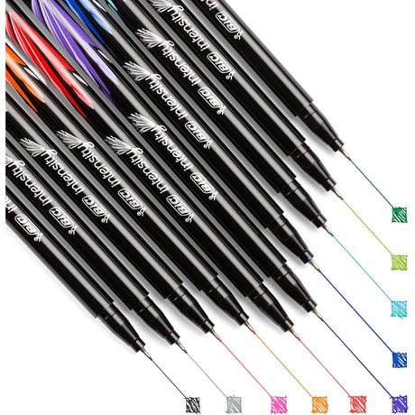 BiC Intensity Fineliner Marker Pens - Assorted Colors, 10 count-070330355569-LR-324248-2-LR eShop