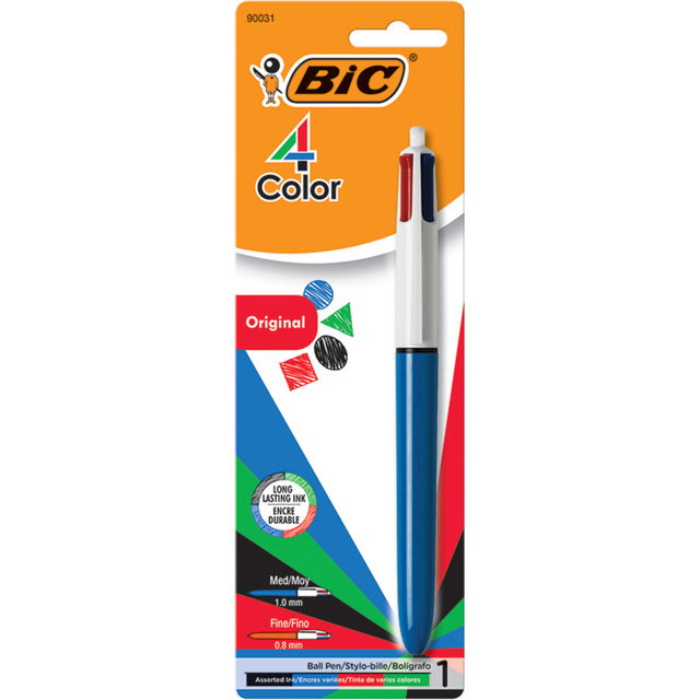 BiC Original 4 Color Retractable Ballpoint Pen-070330900318-LR-52654-1-LR eShop