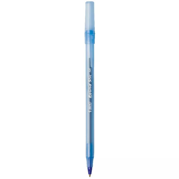 BiC Round Stic Xtra Life Ballpoint Pens - Blue, 10 count-070330201224-LR-39933-2-LR eShop