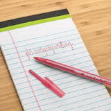 BiC Round Stic Xtra Life Ballpoint Pens - Red, 10 count-070330906099-LR-97634-4-LR eShop