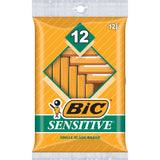 BiC Sensitive Men's Disposable Razors, 12 count-070330708419-LR-129626-1-LR eShop