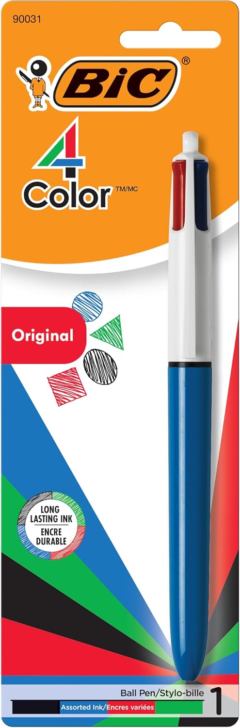 BiC Smooth 4 Color Retractable Ballpoint Pen-070330385153-LR-358623-1-LR eShop