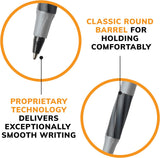 BiC Xtra Comfort Ballpoint Pen - Black, 8 count-070330137288-LR-116437-8-LR eShop