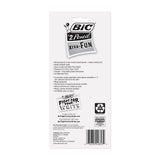 BiC Xtra Fun Wood Case #2 Pencils - Assorted Colors, 8 count-070330428539-LR-299150-3-LR eShop