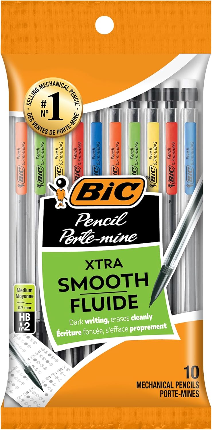 BiC Xtra Smooth Mechanical Pencil, 10 count-070330905764-LR-203195-1-LR eShop