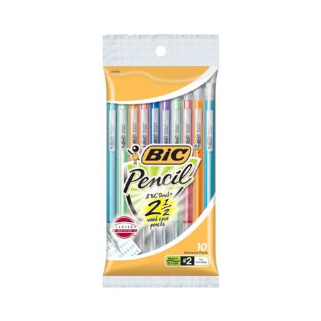 BiC Xtra Sparkle Mechanical Pencil With Shimmer Barrels, 10 count-070330406759-LR-105519-1-LR eShop