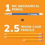 BiC Xtra Sparkle Mechanical Pencil With Shimmer Barrels, 24 count-070330406964-LR-358626-7-LR eShop