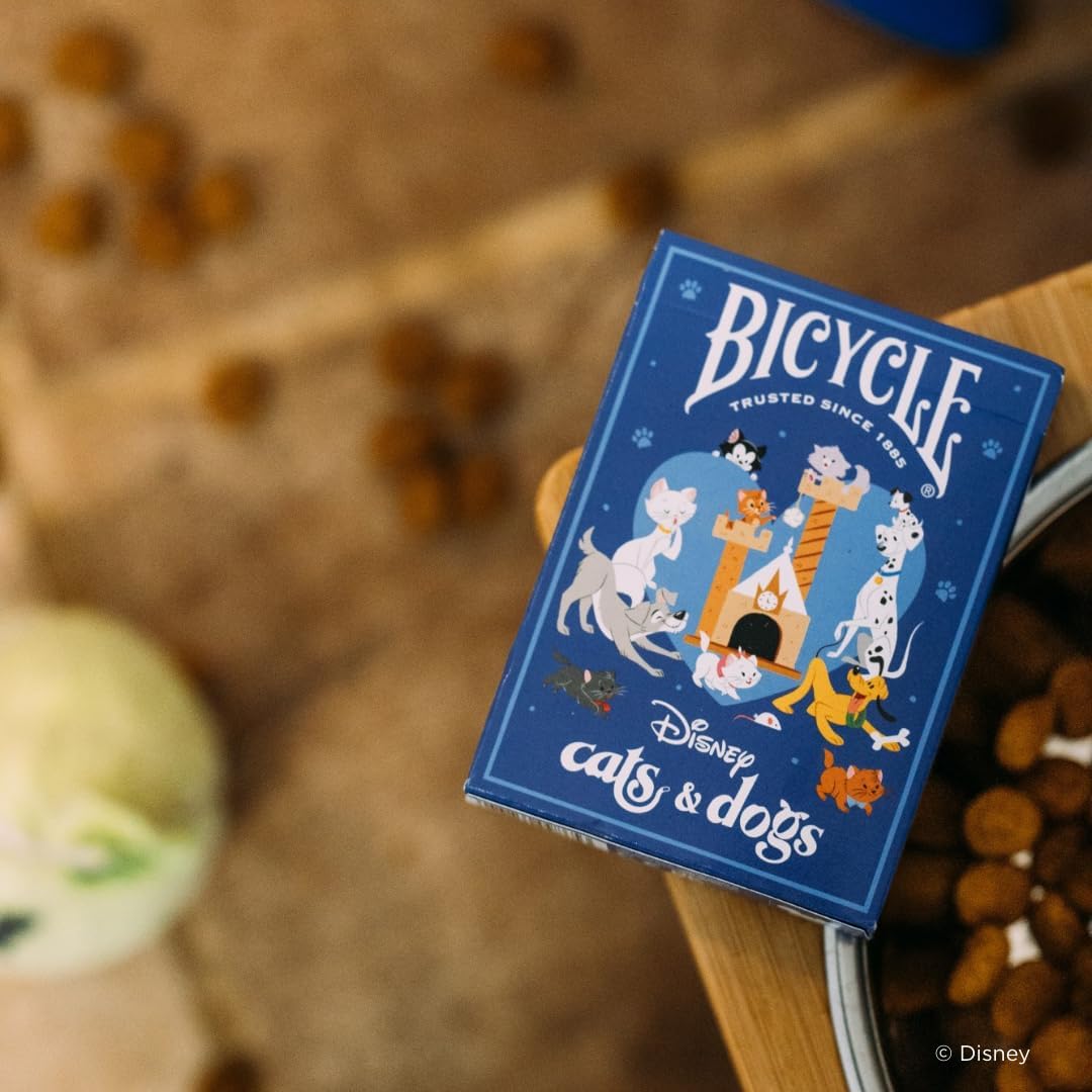 Bicycle Disney Cats and Dogs Playing Cards-073854098653-LR-362601-10-LR eShop
