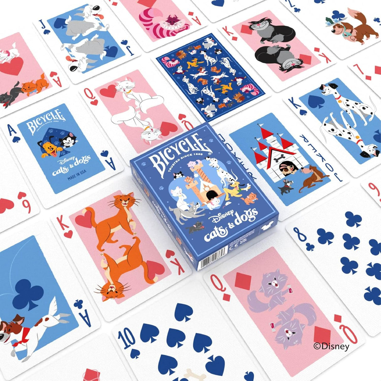 Bicycle Disney Cats and Dogs Playing Cards-073854098653-LR-362601-3-LR eShop