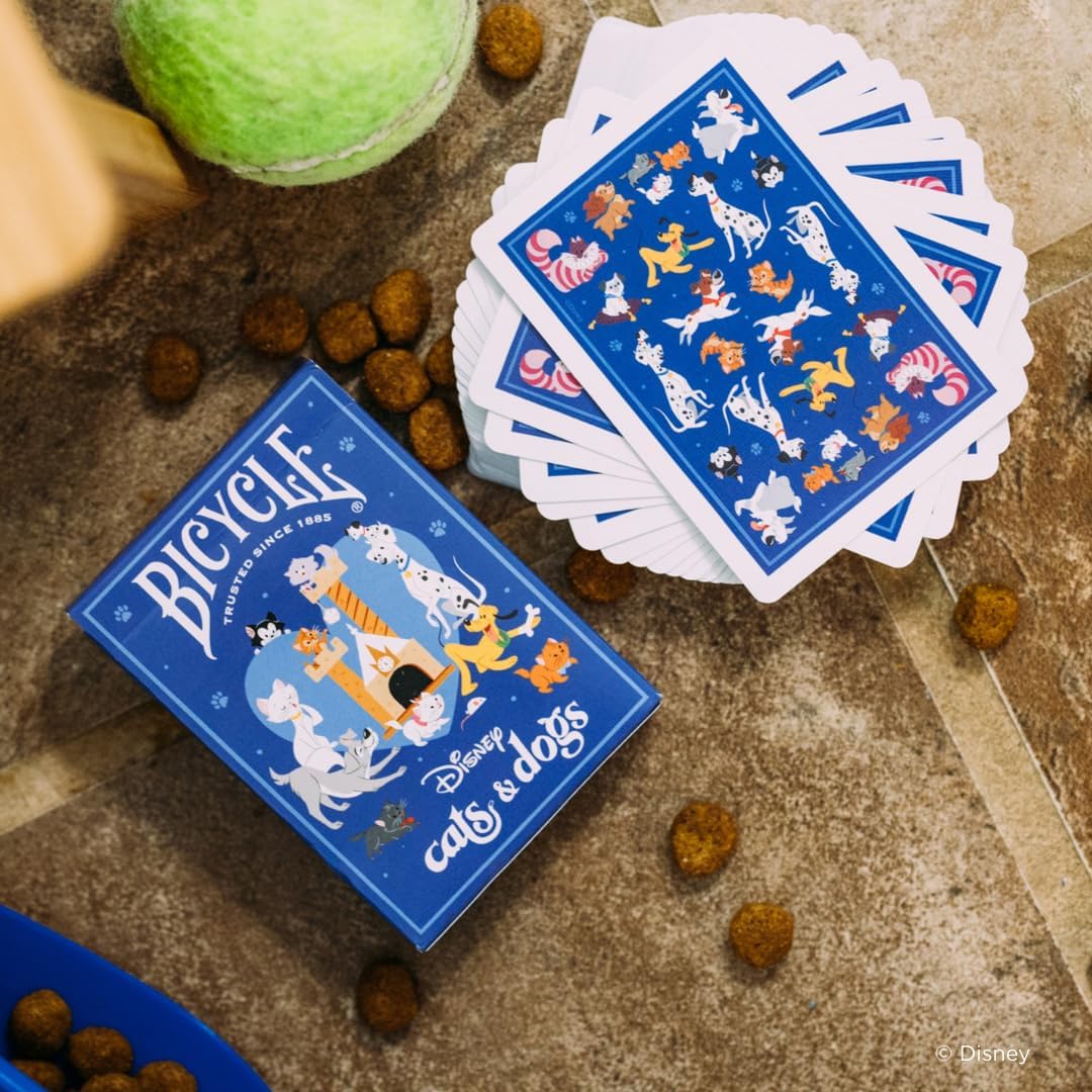 Bicycle Disney Cats and Dogs Playing Cards-073854098653-LR-362601-6-LR eShop