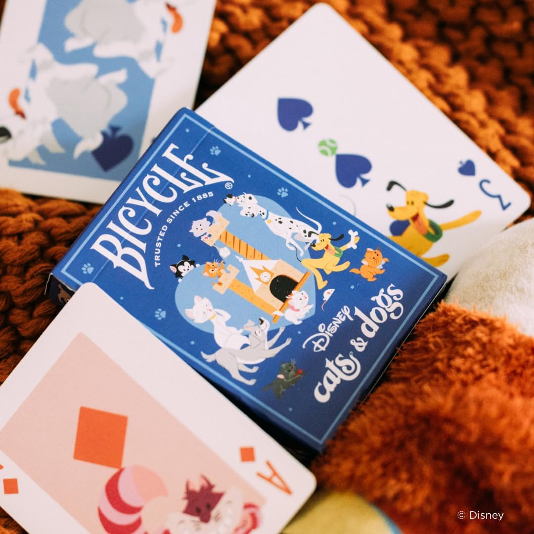 Bicycle Disney Cats and Dogs Playing Cards-073854098653-LR-362601-8-LR eShop