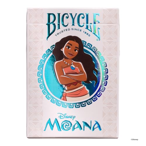 Bicycle Disney Moana Playing Cards Set of Two Clip Strips, 24 packs-07385409853-LR-359334-1-LR eShop