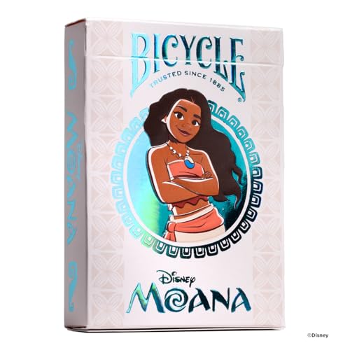 Bicycle Disney Moana Playing Cards Set of Two Clip Strips, 24 packs-07385409853-LR-359334-4-LR eShop