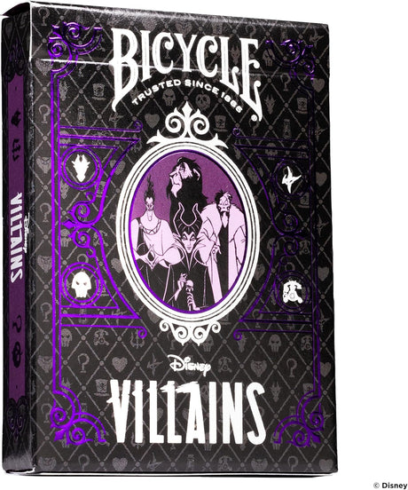 Bicycle Disney Villains Standard Playing Cards - Assorted Colors-073854095829-LR-354416-1-LR eShop