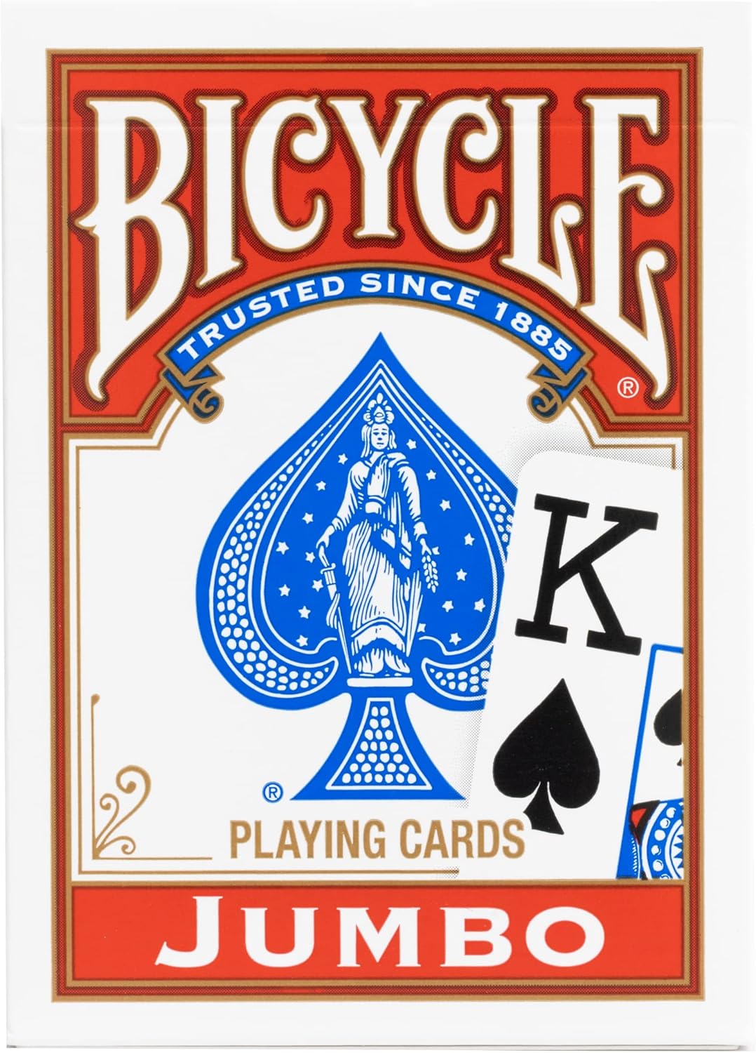 Bicycle Jumbo Face Standard Playing Cards - Assorted Colors-073854000885-LR-146502-1-LR eShop