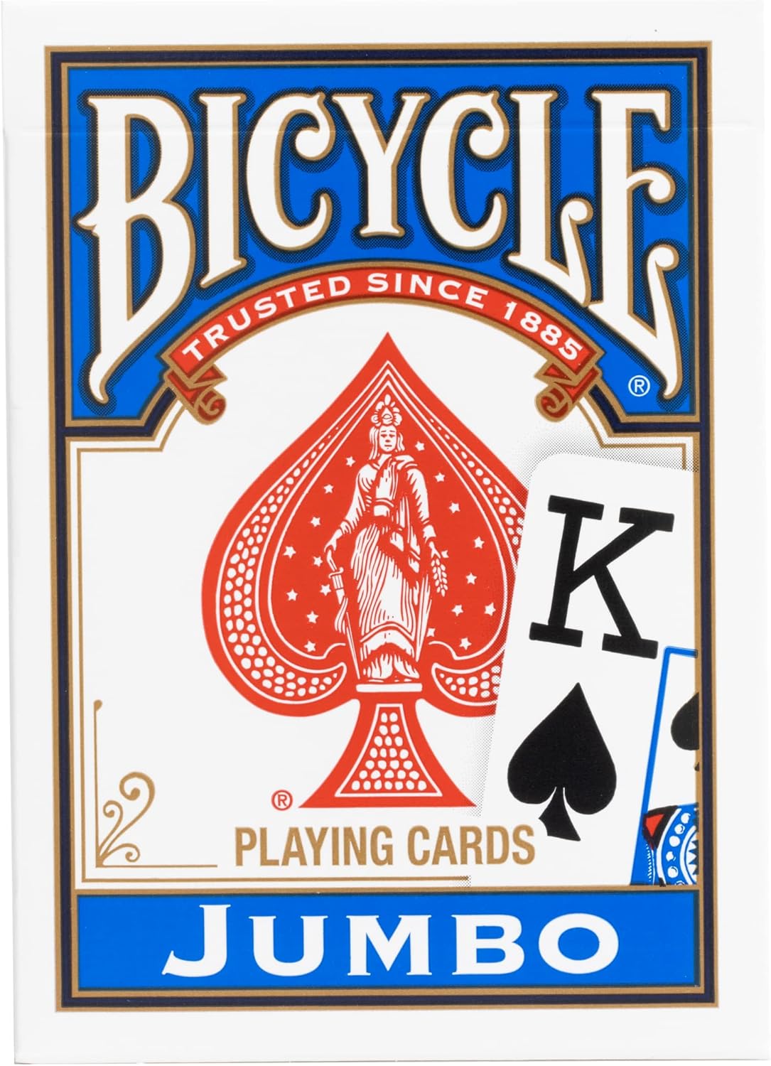 Bicycle Jumbo Face Standard Playing Cards - Assorted Colors-073854000885-LR-146502-2-LR eShop