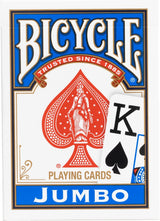 Bicycle Jumbo Face Standard Playing Cards - Assorted Colors-073854000885-LR-146502-2-LR eShop