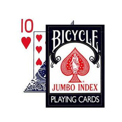 Bicycle Jumbo Face Standard Playing Cards - Assorted Colors-073854000885-LR-146502-4-LR eShop