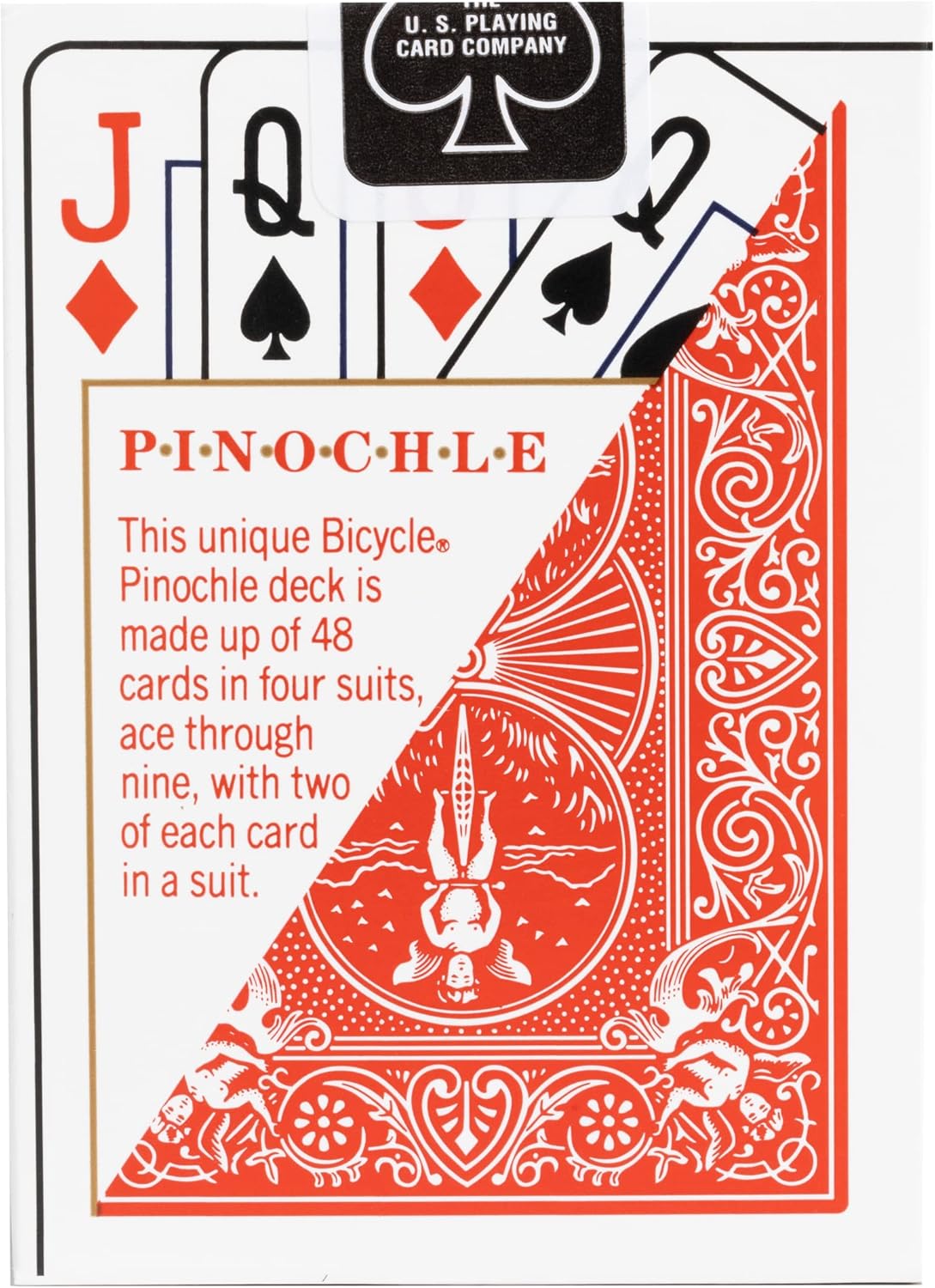 Bicycle Pinochle Standard Playing Cards - Assorted Colors-073854000489-LR-146311-3-LR eShop