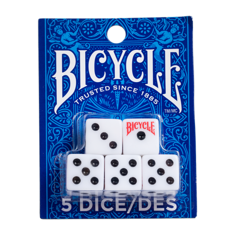 Bicycle Regulation Size Dice Set, 5 count-073854001066-LR-199785-1-LR eShop