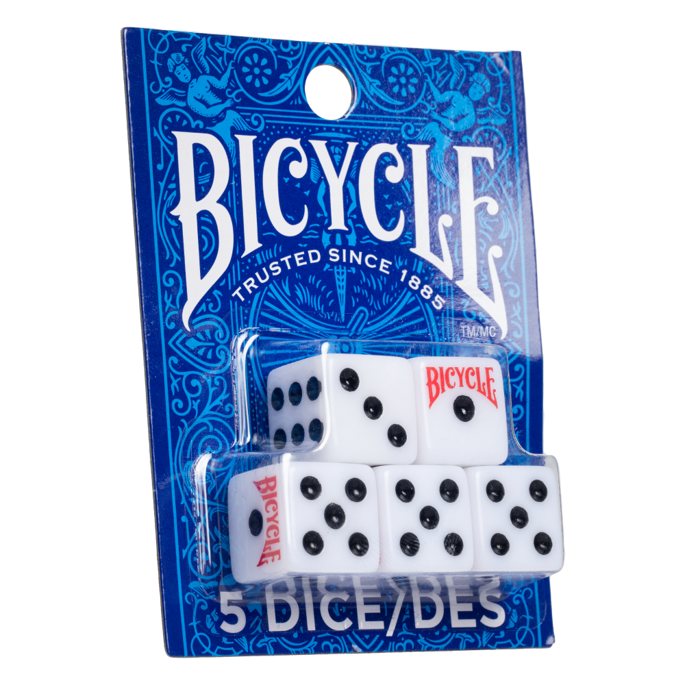Bicycle Regulation Size Dice Set, 5 count-073854001066-LR-199785-2-LR eShop