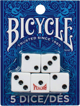 Bicycle Regulation Size Dice Set - Assorted, 5 count-073854001066-LR-199785-2-LR eShop
